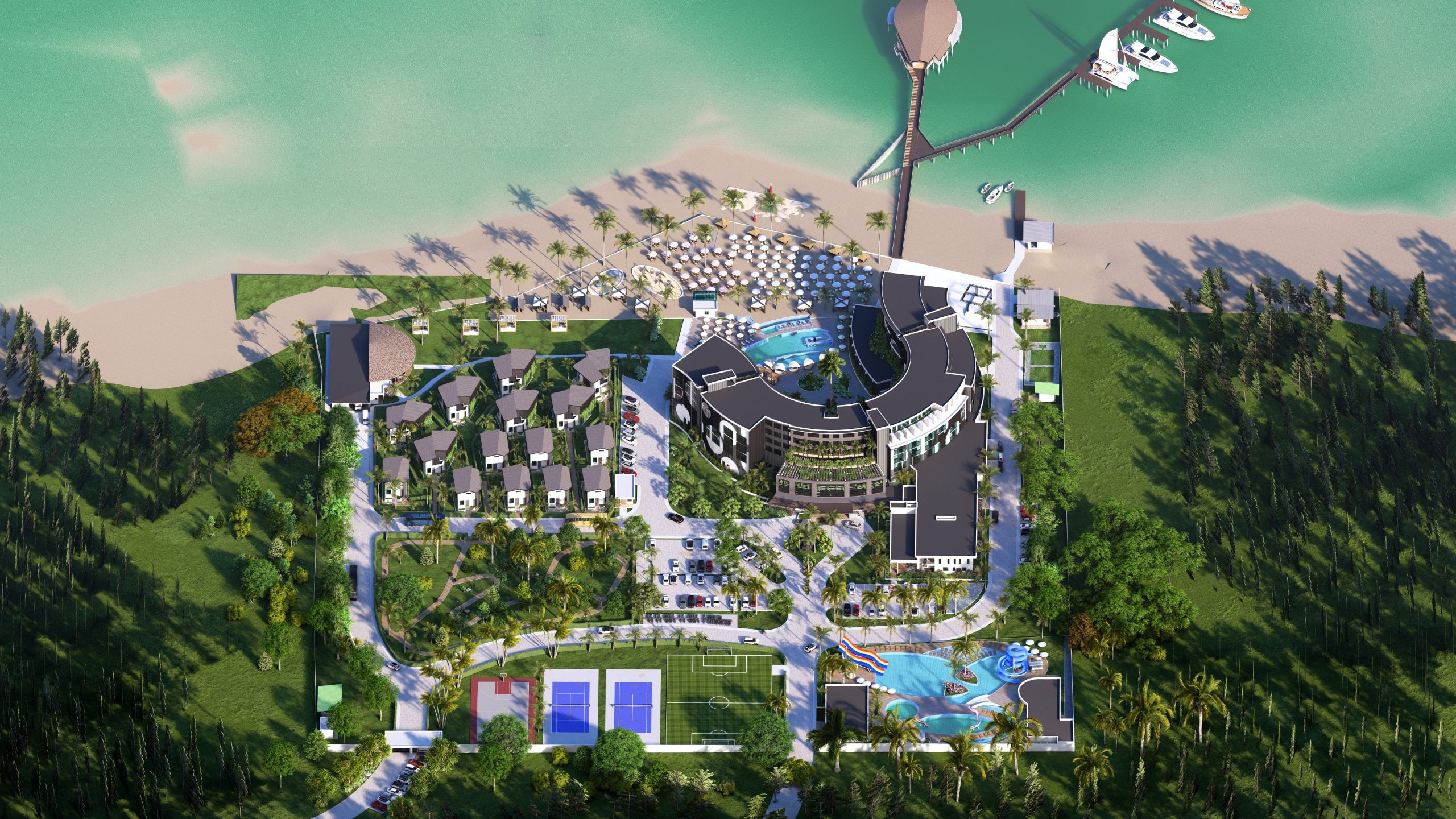 Aperçu 3D de l'Hôtel 